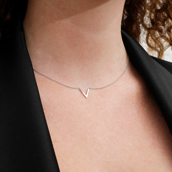Collier Or Blanc 18 carats