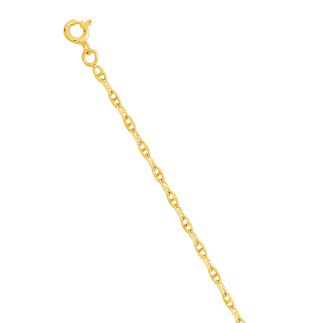 Chaine Or Jaune Forcat Barette