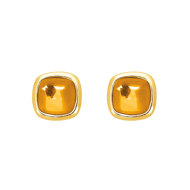 Boucles d'oreilles Madrina Citrine