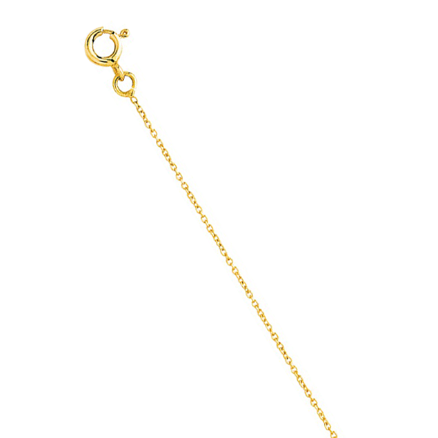 Chaine forcat ronde or jaune 18 carats