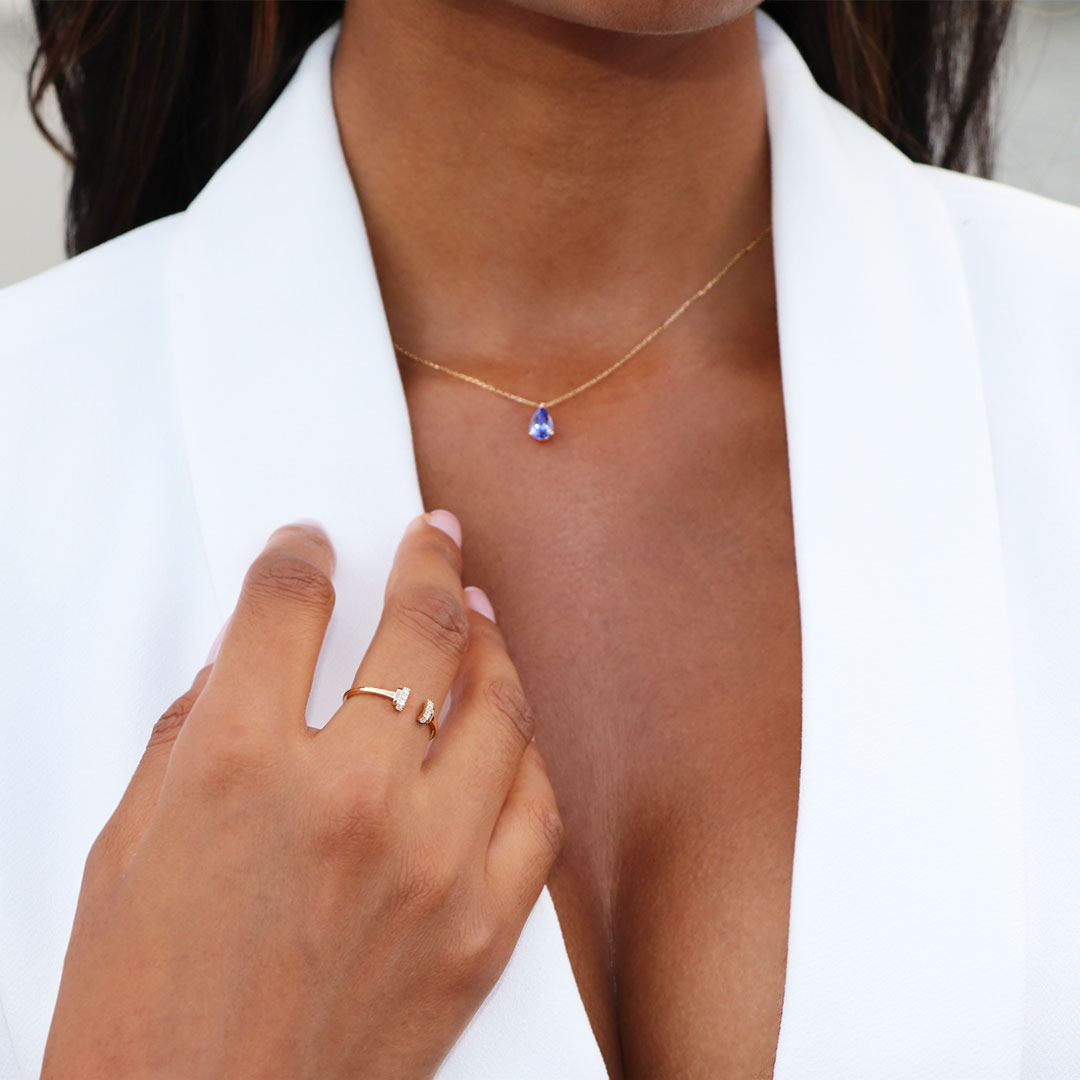 Collier Tanzanite