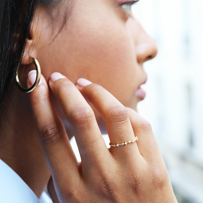 Bague Diamant Or Jaune