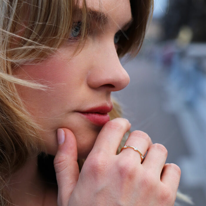 Bague Or Diamant