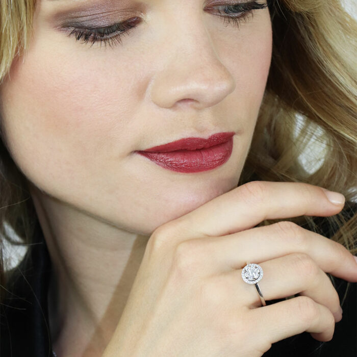 Bague de Fiancailles Diamant