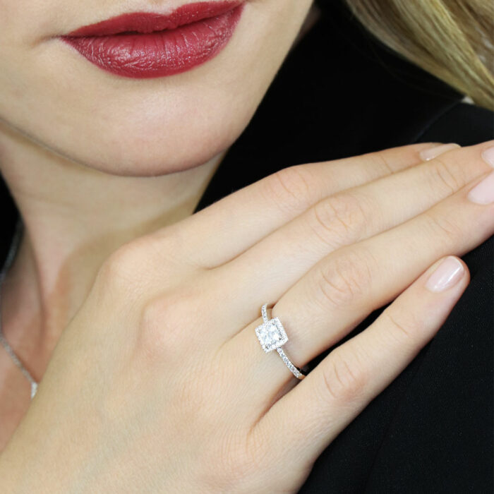 Bague de Fiancailles Diamant