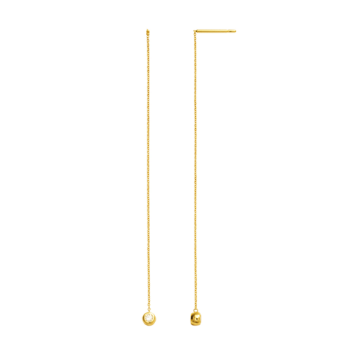 Boucles d Oreilles Pendantes avec Diamant