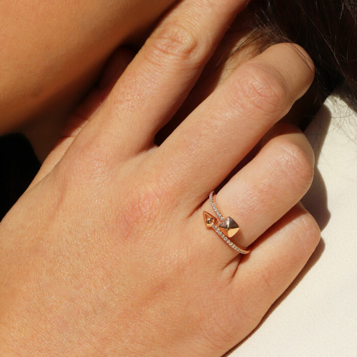Bague Or Rose