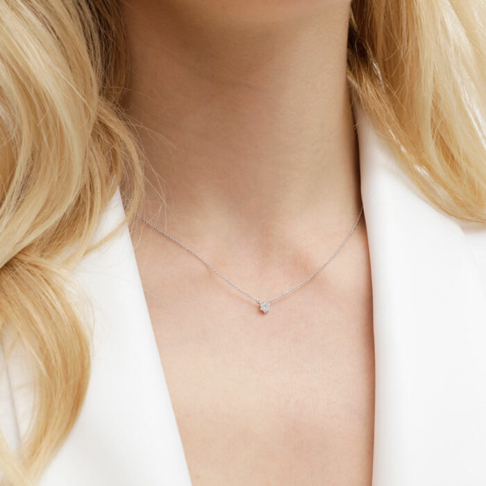 Collier Femme Diamant Lucky One