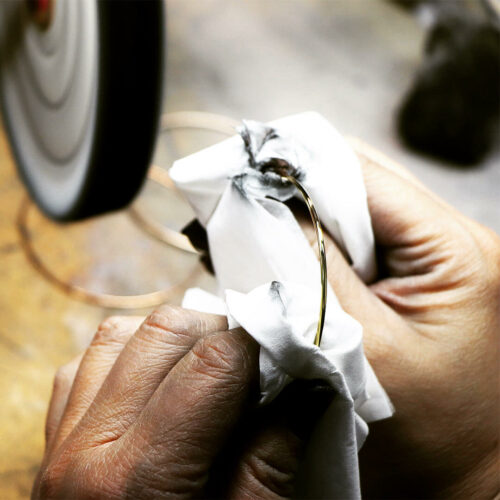 Fabrication d'un bracelet jonc LUCKY ONE
