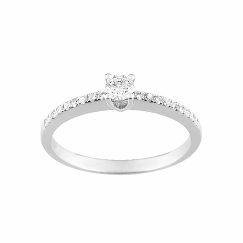 Bague de fiançailles diamant