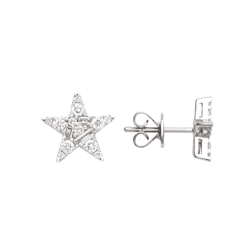 Puces d'oreilles diamant