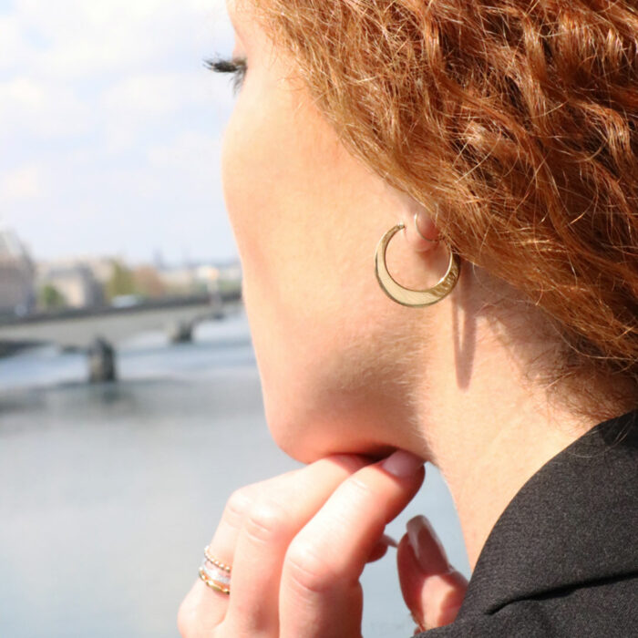 Créoles Or jaune