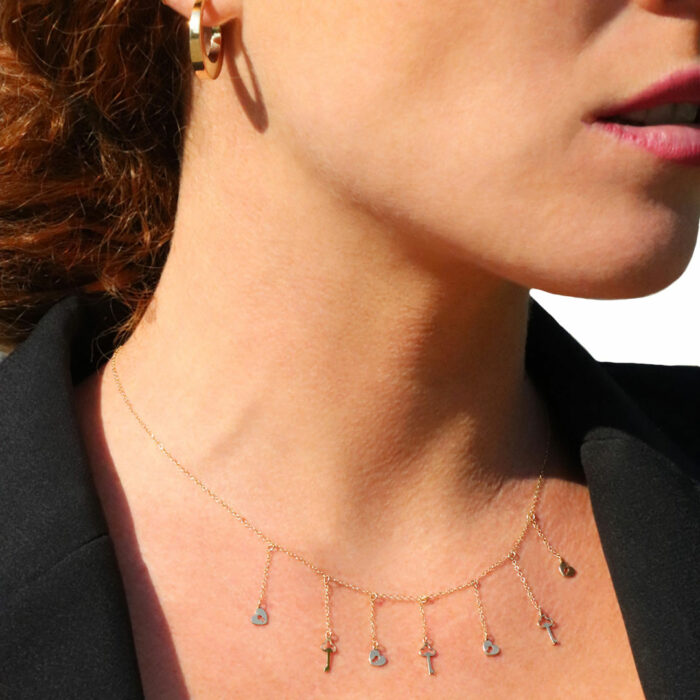 Collier Pampilles Or 18 Carats