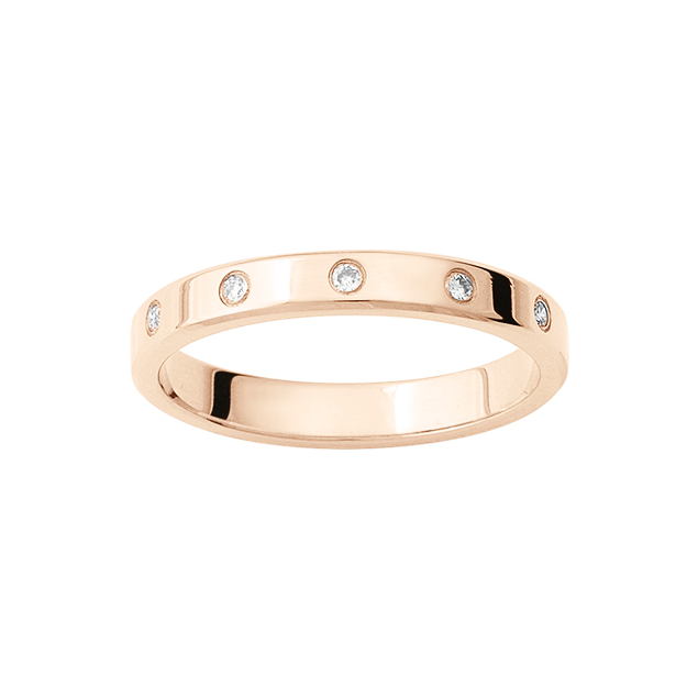 Bracelet diamant femme et homme en Or blanc, jaune ou rose