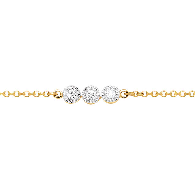 Bracelet Diamant Chainette