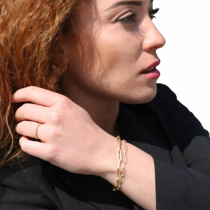 Bracelet Chaine Diva - Or Jaune – Image 4