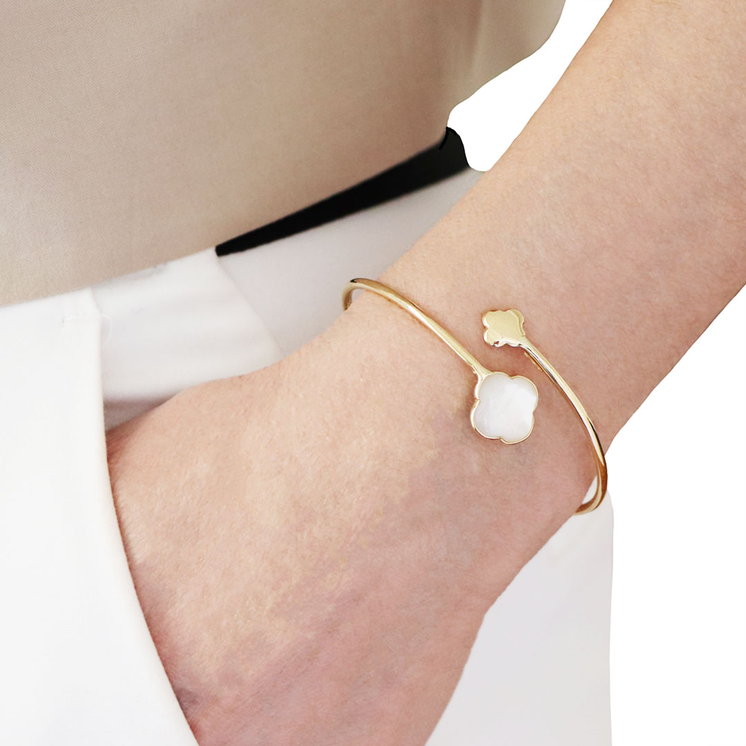 Bracelet Nacre Or