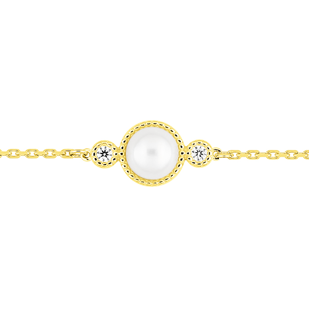 Bracelet Perle Diamant
