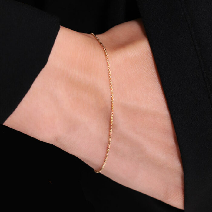 Bracelet Chaine Fine Or