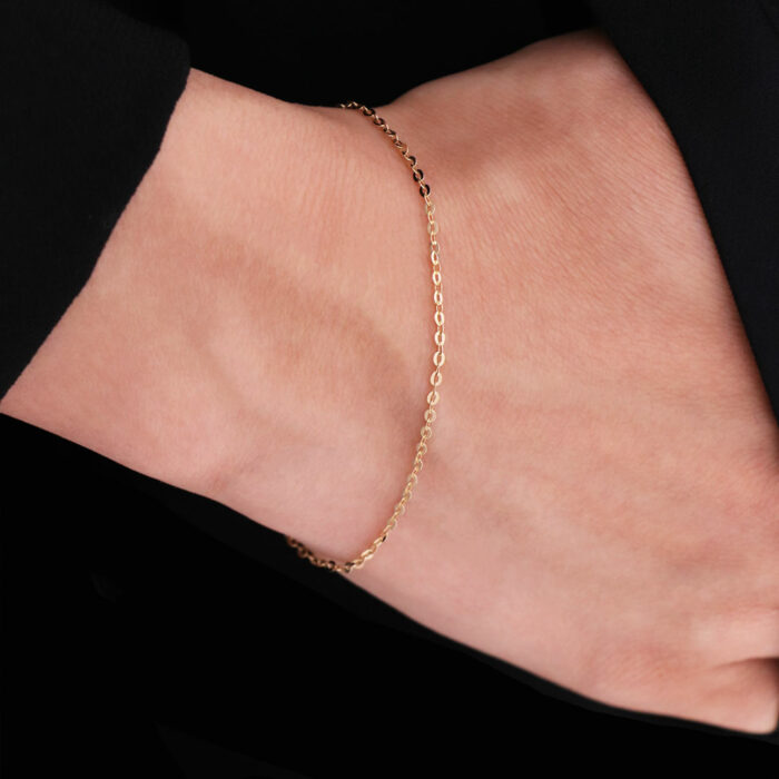 Bracelet Chaine Fine Or