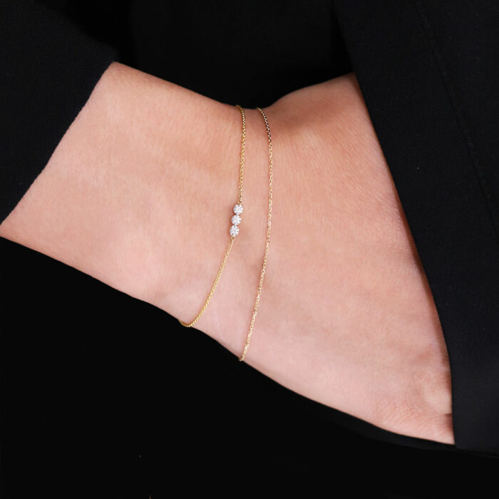 Bracelet Diamant Trio