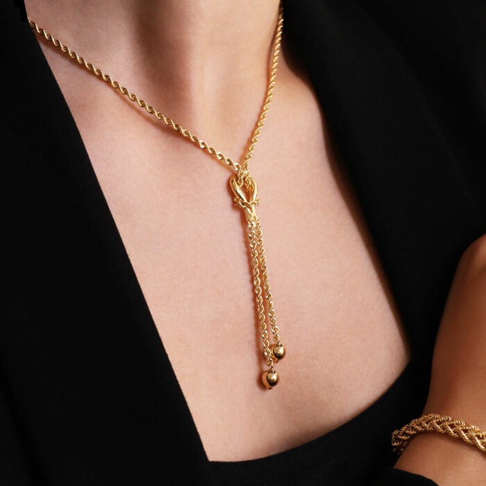 Collier Or Femme