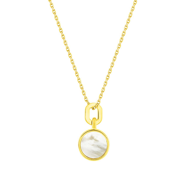 Collier Nacre Blanche