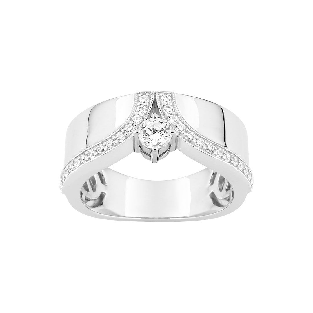 Bague Diamant Luxe