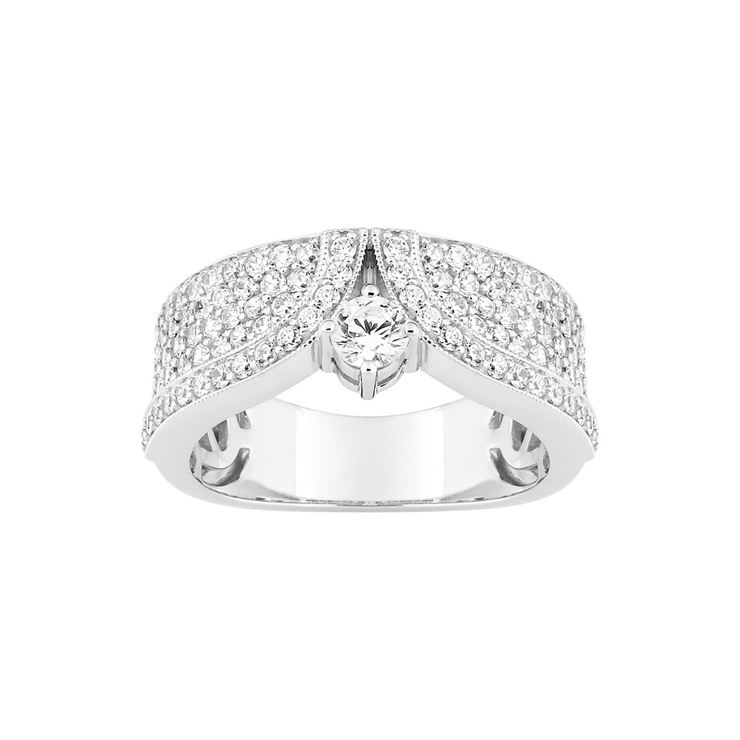 Bague Diamant Luxe