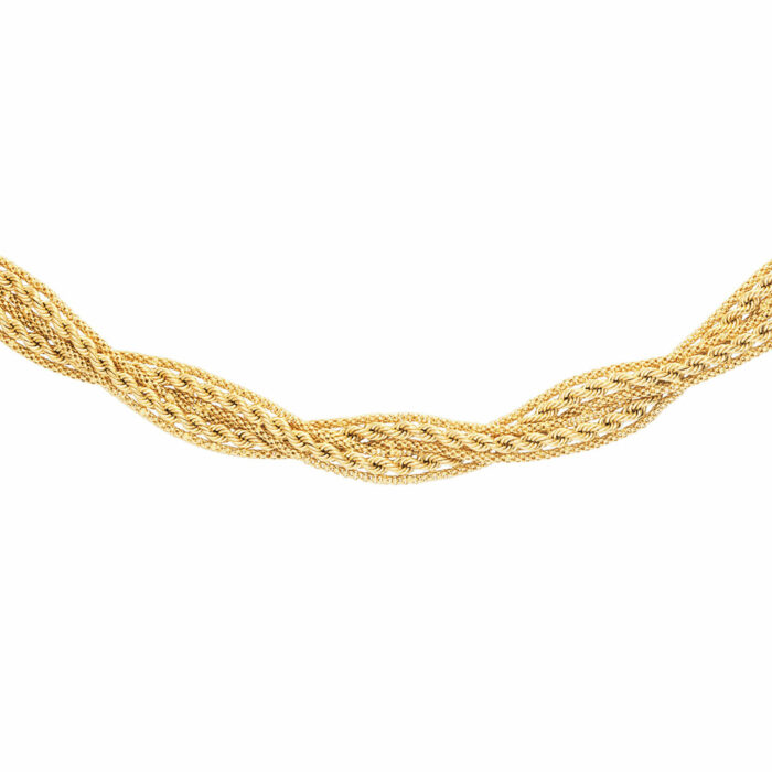 Collier or luxe