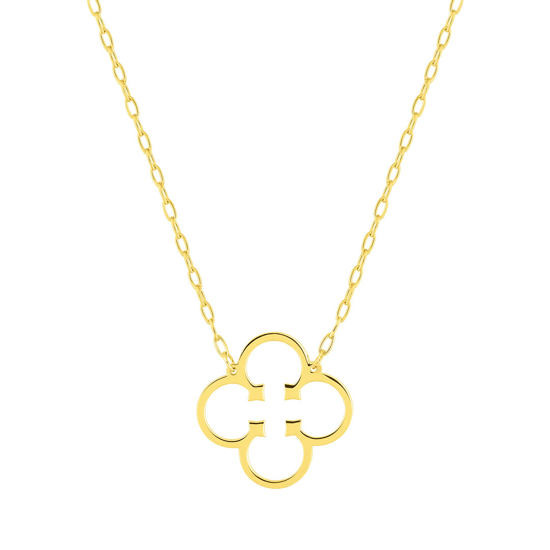 Collier Femme Tendance Or