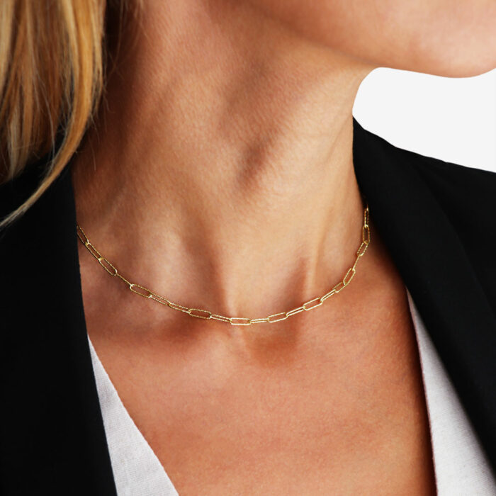 Collier Or Femme