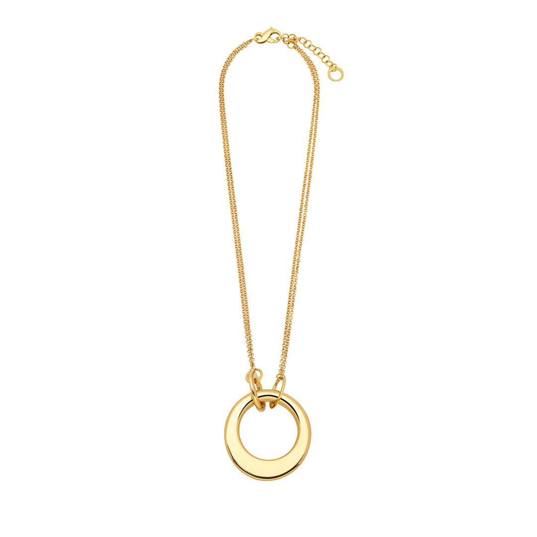 Collier Pendentif Cercle Or