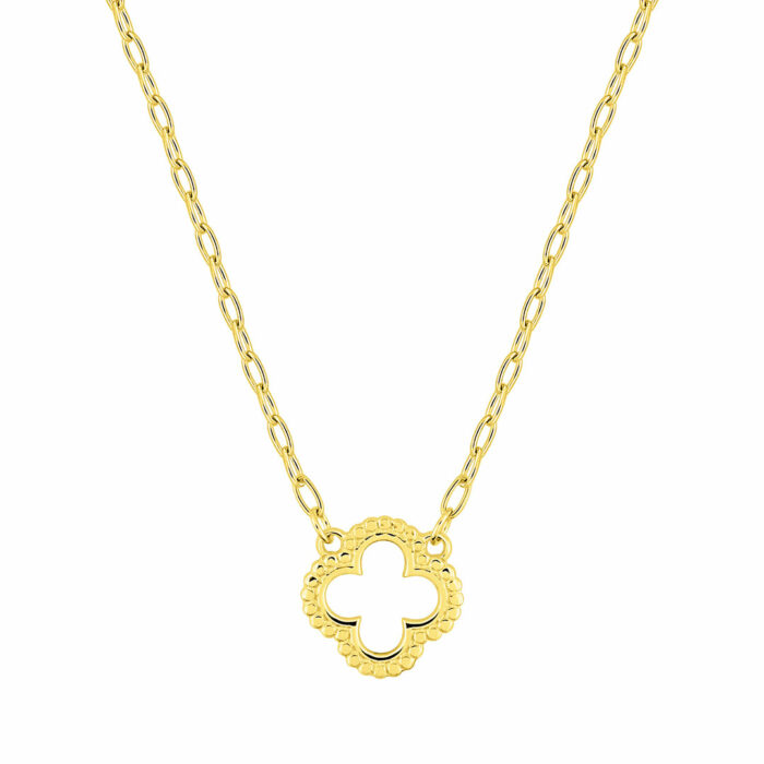 Collier Femme Tendance Or