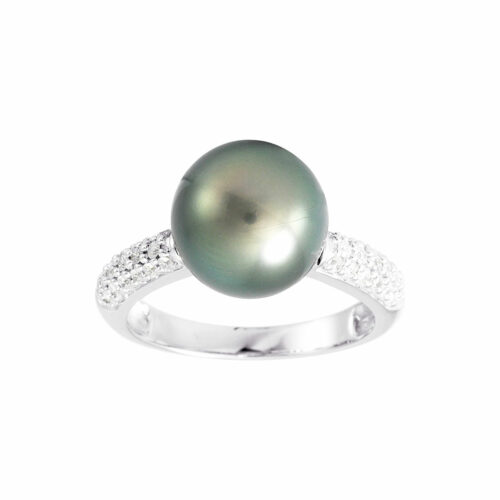 Bague Perle de Tahiti Diamant
