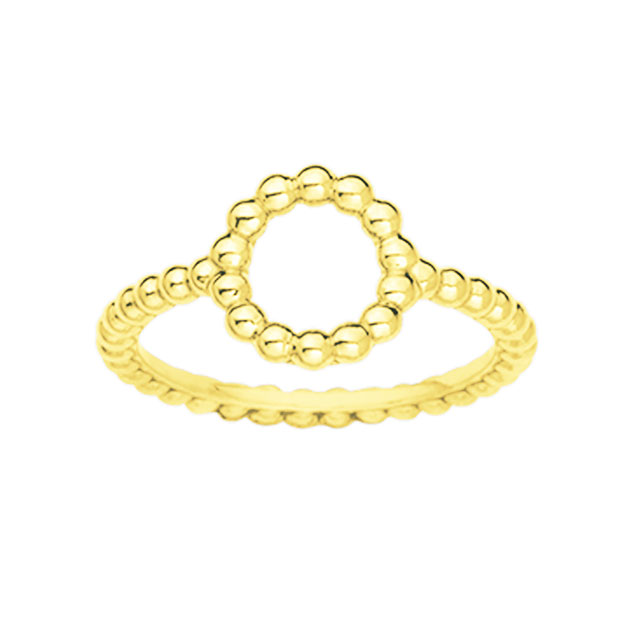 Gold Perlen Ring