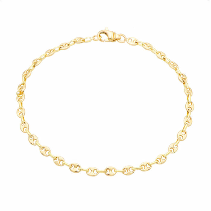 Bracelet Grain de Café Or 18 Carats