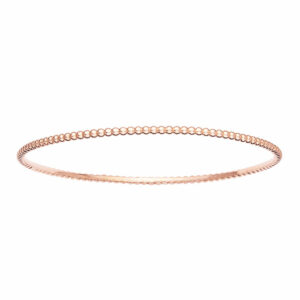 Bracelet Or rose perlé