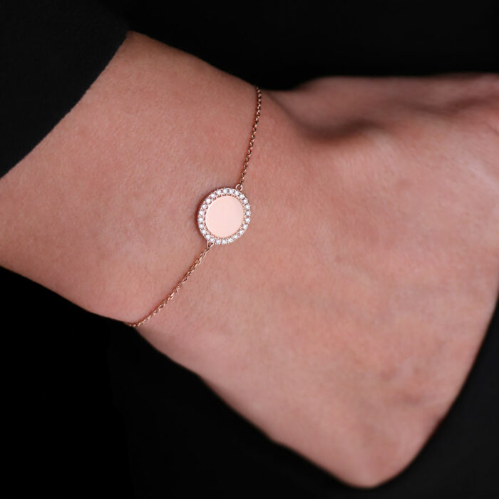 Bracelet Médaillon Diamant