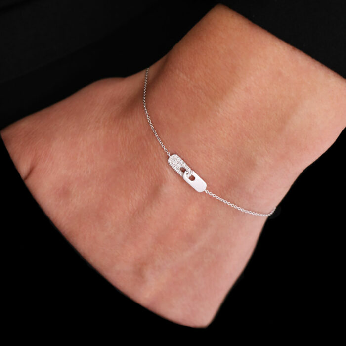 Bracelet Menottes Diamant