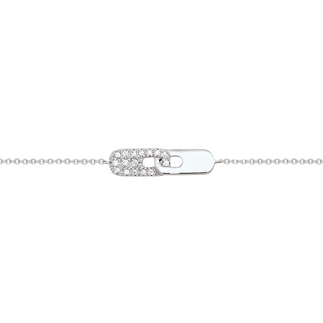 Bracelet Menottes Diamant