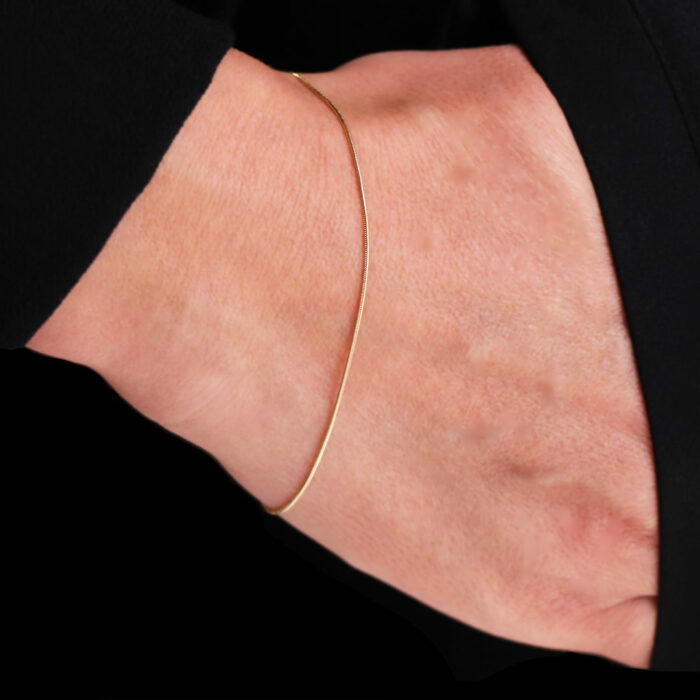 Bracelet Chaîne Serpentine Or