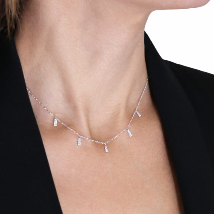 Collier Pampilles Diamants
