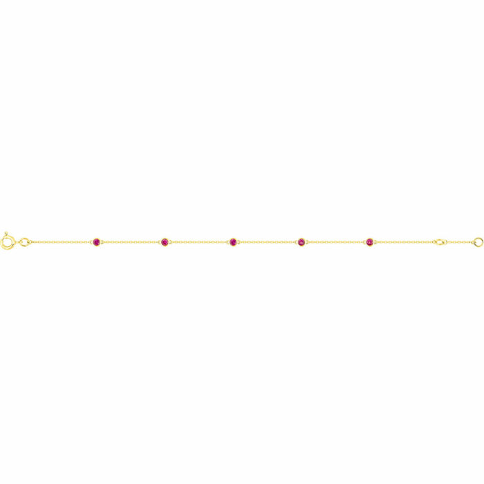Bracelet Rivière Rubis