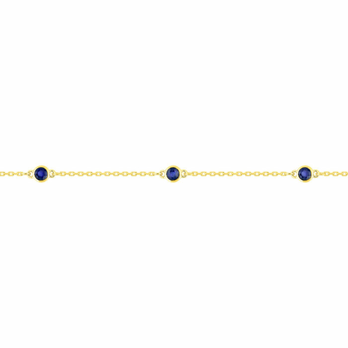 Bracelet Rivière Saphir
