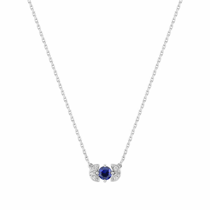 Pendentif Saphir Diamant