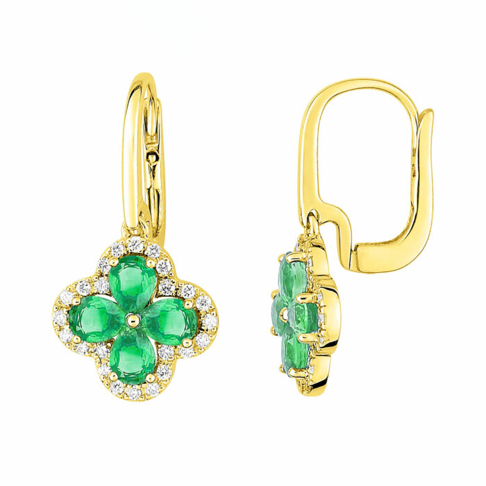 Boucles d'Oreilles Flower