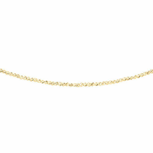 Collier or jaune boules