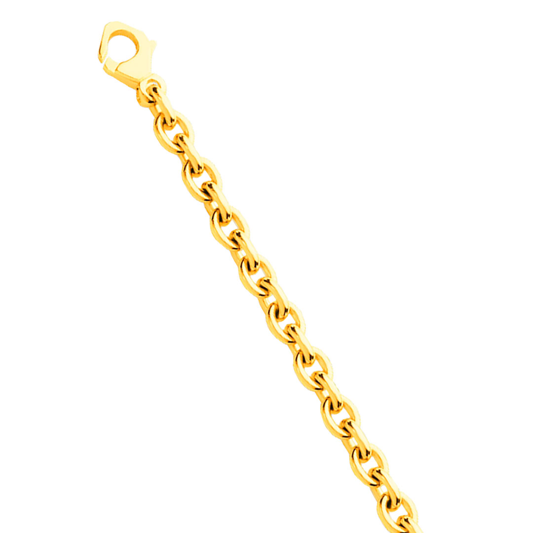 bracelet-maille-forcat-massive-or-18-carats bracelet maille forçat
