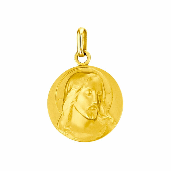 Médaille Christ 18mm Or Massif